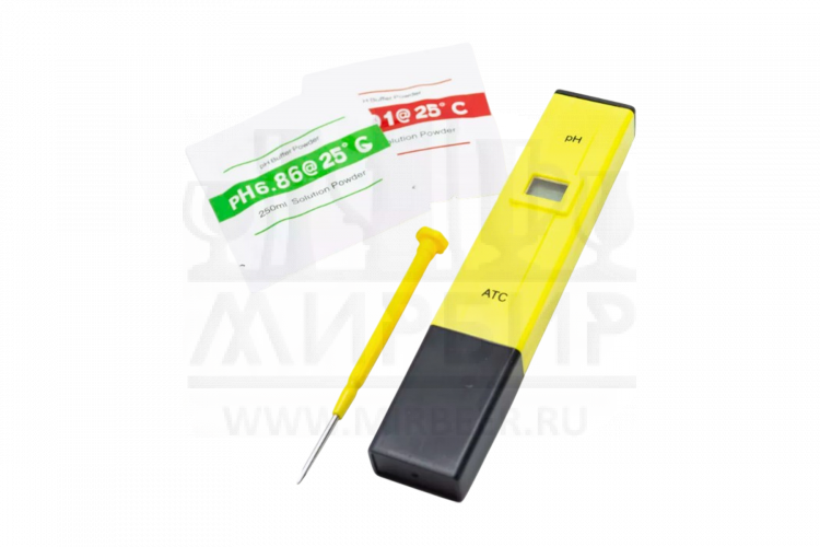 РН-метр, диапазон измерения pH: 0.00 – 14.00.