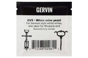 Винные дрожжи Gervin "White Wine GV9", 5 г